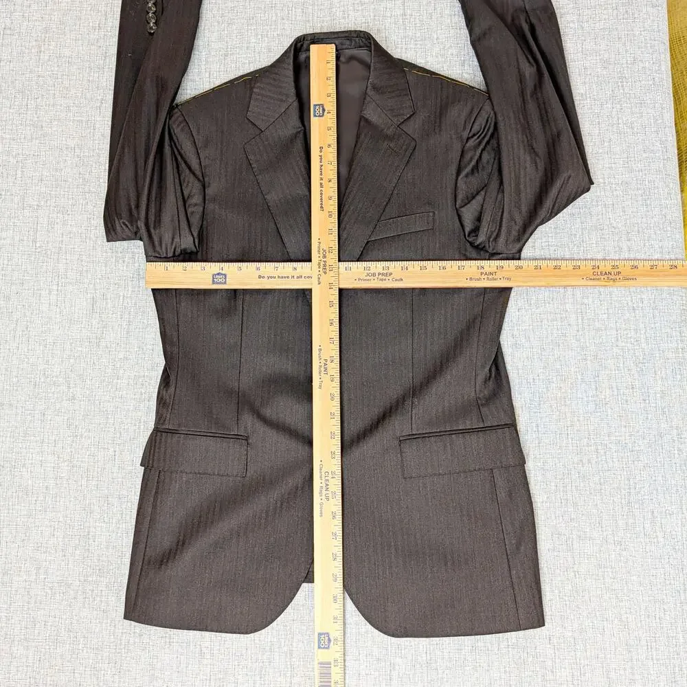 J.Crew Crosby Classic fit Suit Jacket Italy Wool herringbone 38R NWT $498